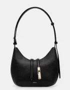 Furla чанта crossbody дамска от кожа Goccia S Shoulder Bag черна WB01500 BX3353 O6000