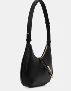 Furla чанта crossbody дамска от кожа Goccia S Shoulder Bag черна WB01500 BX3353 O6000