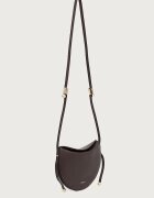Furla чанта crossbody дамска от кожа Moonstone S кафява WB02348 BX3104 2460S