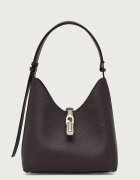 Furla чанта тип хобо дамска от кожа Goccia S Hobo кафява WB01979.BX3353.2460S