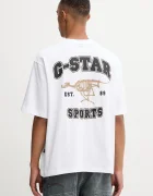 G-Star Памучна тениска Running dog back