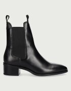 Gant боти челси с дебел ток дамски от кожа St Broomly черни 33551452