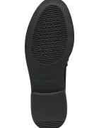 Geox Кожени мокасини D SERILDA в черно с равна подметка D56WYE 00043 C9999