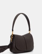 Gianni Chiarini чанта crossbody дамска от кожа HELENA ROUND кафява BS 12718 RNG