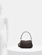 Gianni Chiarini чанта crossbody дамска от кожа HELENA ROUND кафява BS 12718 RNG