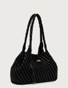 Gianni Chiarini чанта tote дамска от кожа AURELIE черна BS 12067/COMM W-PLINT