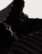 Gianni Chiarini чанта tote дамска от кожа AURELIE черна BS 12067/COMM W-PLINT