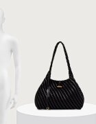 Gianni Chiarini чанта tote дамска от кожа AURELIE черна BS 12067/COMM W-PLINT