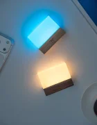 Gingko Design малка LED лампа от орехова дървесина 8 x 25 x 66 cm G082WT