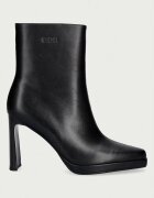 Goe боти дамски от кожа черни UU2N4206 BLACK