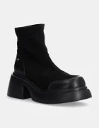 Goe Боти в черно с дебел ток OO2N4153 BLACK