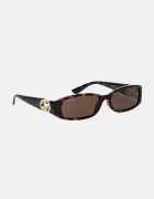 Gucci Слънчеви очила в кафяво GG1661S