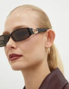 Gucci Слънчеви очила в кафяво GG1661S
