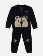 Guess Бебешки памучен спортен комплект