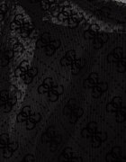 Guess блуза за деца черна с монограм J6YP02 K3743