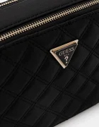 Guess чанта crossbody дамска от имитация на кожа GIULLY черна HWQG96 73140