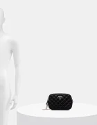 Guess чанта crossbody дамска от имитация на кожа GIULLY черна HWQG96 73140