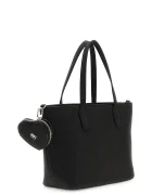 Guess чанта tote за деца от имитация на кожа черна J6BZ56 W5114