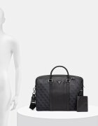 Guess чанта за лаптоп мъжка MILANO сива HMMILL P6269