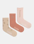 Guess Чорапи RHINESTONES (3 чифта)