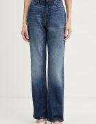 Guess дънки straight дамски тъмносини W6RA33 D6831