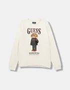Guess Детски памучен суичър
