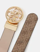 Guess двустранен колан дамски NOELLE бежов BW9166 P4235