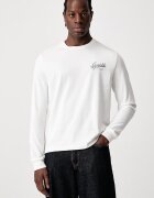 Guess Jeans блуза с дълги ръкави мъжка от памук бежова M6BI13 K5328