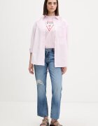 Guess Jeans дънки прави дамски сини W6GA98 D6535
