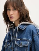 Guess Jeans Дънково яке в синьо преходен модел W6RN11 D5R2C