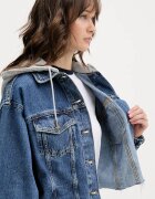Guess Jeans Дънково яке в синьо преходен модел W6RN11 D5R2C