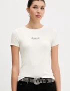 Guess Jeans Тениска дамска в бежово W5YP37 KA0H1