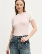 Guess Jeans Тениска в розово W5GP61 KA0H1