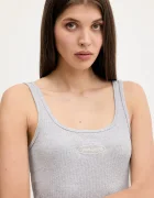 Guess Jeans Топ в сиво W5YP35 KA0H1