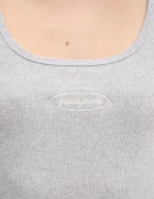 Guess Jeans Топ в сиво W5YP35 KA0H1