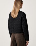 Guess късо яке дамско EDITH черно W6YL23 W2912