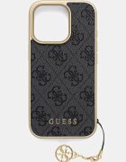 Guess кейс за телефон iPhone 16 Pro тъмносин GUHCP16LGF4GGR