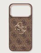 Guess кейс за телефон iPhone 17/18 Pro Max кафяв GUHCP18X4GMGCBR