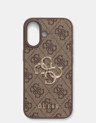 Guess Кейс за телефон iPhone 17 в кафяво GUHCP17S4GMGBR