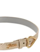Guess колан за деца от имитация на кожа златен J6BZ26 W4036