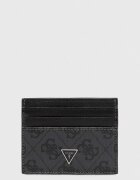 Guess Кожен калъф за карти MITO в черно SMVELE LEA25