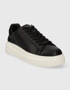 Guess Кожени маратонки ELBINA в черно FLPVIB SUE12 FLJELB LEA12
