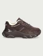 Guess MICOLA3 маратонки дамски от велур кафяви FLFMI3 SUE12