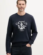 Guess Памучен суичър