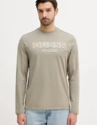 Guess Памучна блуза с дълги ръкави