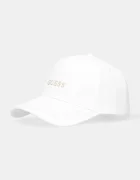 Guess Памучна шапка с козирка PEONY