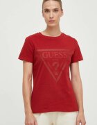 Guess Памучна тениска ADELE