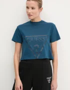 Guess Памучна тениска ADELE