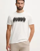 Guess Памучна тениска ASCANIO