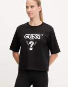 Guess Памучна тениска AURLIE